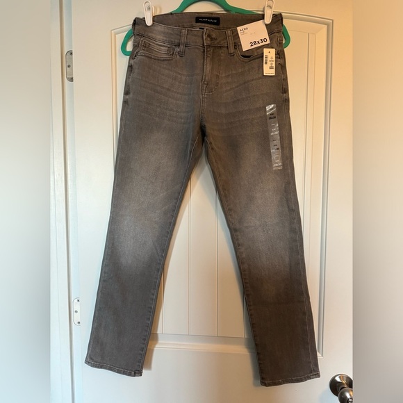 Aeropostale Men’s Grey Slim Jeans - Picture 6 of 12